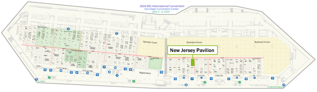 New Jersey Booth BIO International 2024