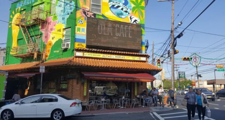 Restaurant in Little Brazil, Newark, New Jersey