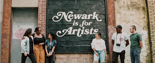 Newark is for artist mural