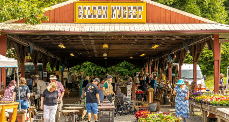 Golden Nugget Antique Flea Market, Lambertville, New Jersey