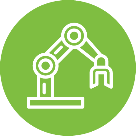 Icono de fabricación avanzada