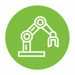 Ícone de fabricação avançada
