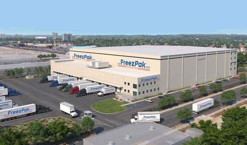 freezpak_rendering Rendering of the Freezpak state-of-the-art freezer warehouse facility