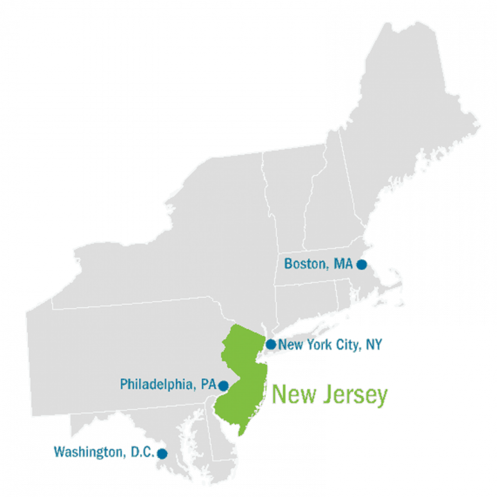 how far is new jersey to boston