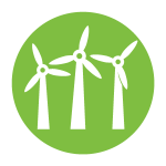 Offshore Wind Icon