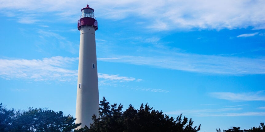 Light House gelegen in Cape May New Jersey