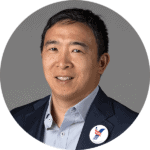 Andrew Yang, former presidential candidate, tech executive and philanthropist during Propelify 2020